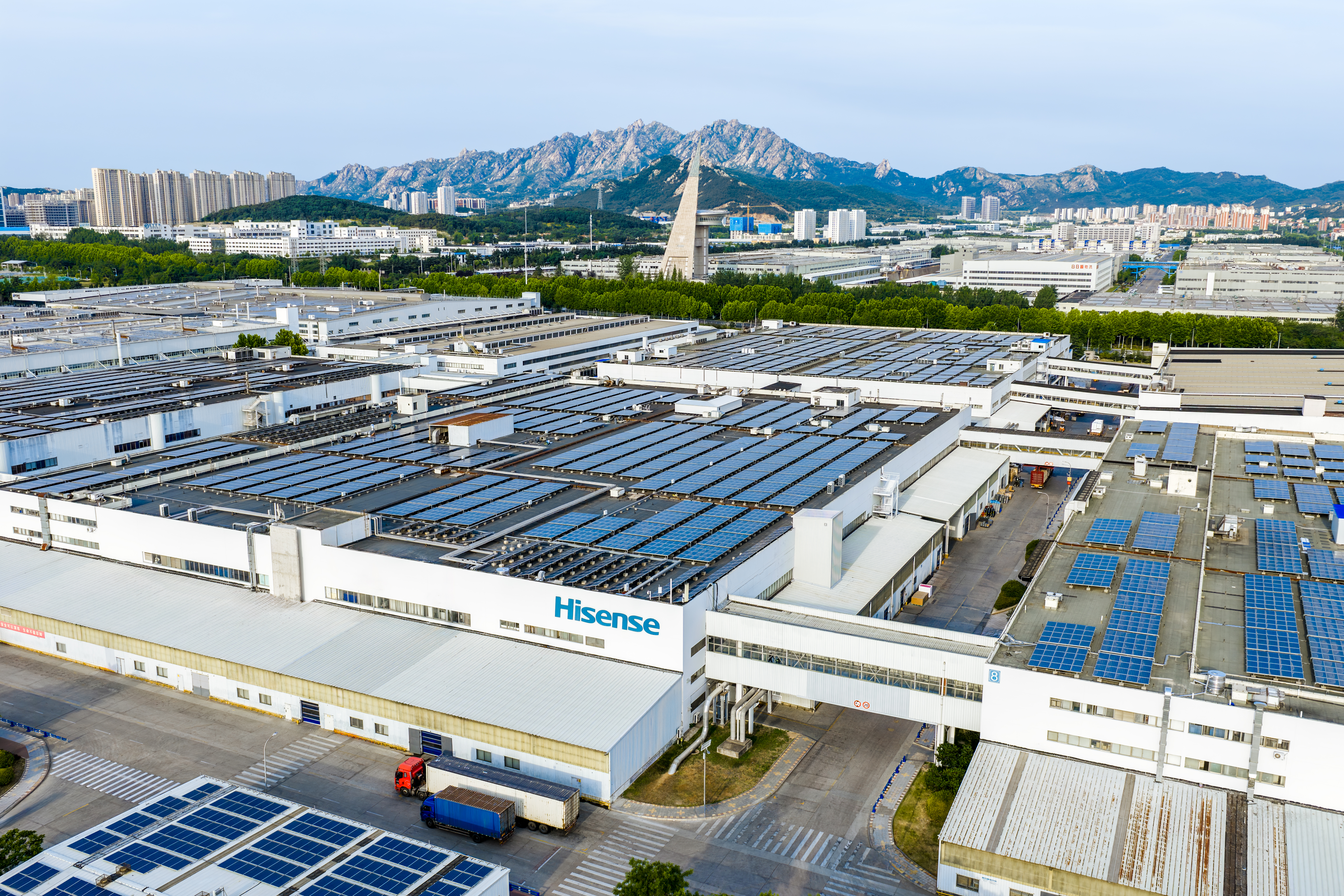 青岛海信日立空调4.93MW工商业光伏电站